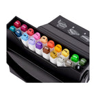 Crayola Dual-Tip Alcohol-Based Markers - 20 Pack-Portable storage for on-the-go creativity: includes a compact storage case to keep your markers organized and ready to travel wherever inspiration strikes