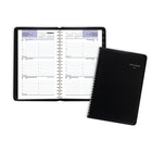 AT-A-GLANCE 2027 Weekly Appointment Book - 8" H x 4-7/8" W - Black - Bilingual-Page size: 8" H x 4-7/8" W