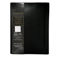 Cambridge Premium Soft Cover Notebook - Large - 10" H x 7-1/2" W-Durable, flexible soft cover with elastic bungee closure