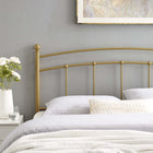 Modway Abigail Metal Queen Headboard - Gold-Modern Farmhouse Style