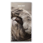 Blueline Monthly Pocket Planner - 6 1/2" H x 3 1/2" W - Animals - Bilingual-Monthly Pocket Planner