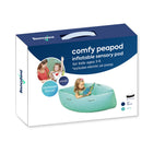 Bouncyband Comfy Hugging Peapod Sensory Pod - 48" - Ages 3-6 - Green-Deep pressure offers a comforting caressing hug, enabling a calming sense of security
