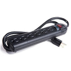 BlueDiamond Expand Basic 10' 6-Outlet Surge Protector - 2 Pack-Safety Reset Feature- Safely shuts off power when your electronics need protection