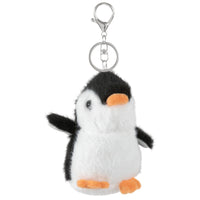Merangue Penguin Puff Keychain-Easy to attach to bags, backpacks, or keyrings