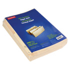 Staples Recycled Manila File Folders - Legal Size - 100 Pack-Durable and designed for long-lasting use