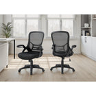 Monarch Specialties 7367 Ergonomic Mesh Office Chair - Black-9