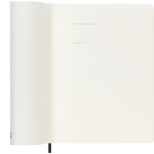 Moleskine 2027 12 Month Weekly Soft Cover Planner - 7.5" x 9.75" - Black-Hard and soft cover available in a variety of colours