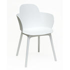 Dura Housewares Granada Chair - White - 4 Pack-Modern, decorative design