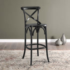 Modway Gear Bar Stool - Black-6