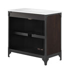 Modway Steamforge 36" Bathroom Vanity - White/Black-Assembly Required
