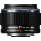 OM SYSTEM M.Zuiko Digital 25mm f/1.8 II Lens-Weather-sealed IPX1 certified. Splashproof, Dustproof, Freezeproof