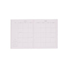 The Happy Planner 2026–2027 Organized Classic Book Bound Soft Cover Dated Planner - 9-13/16" x 8-11/16" - Sweet Strawberry-The Classic size Horizontal + Notes layout offers plenty of space for reminders, to-do lists, and more
