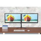 ShoppingAll Dual LCD LED Monitor Mount Stand with 2 Adjustable Arms for 13"-32" Monitors - Black-10
