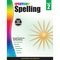 eBook: Spectrum 704598-EB Spectrum Spelling - Grade 2-You will receive two emails: one confirming your entire order, and one with a "Download Software" buttonYou can download immediately or return to your email to download later