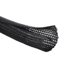 Helix 6' Mesh Cable Management Sleeve - Black-6 Ft Length