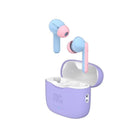 myFirst True Wireless Carebuds - Earbuds For Children - Cotton Candy-Built-in volume limiter caps maximum volume at 85 decibels, complying with hearing expert recommendations for safe listening, ideal for kids aged 4-15 and suitable for small ear canals