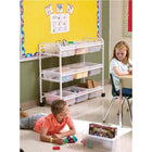 Copernicus STEM Storage Cart - Clear-Clear