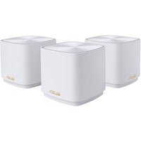 ASUS ZenWiFi XD5 AX3000 Wireless Dual-Band Gigabit Mesh Wi-Fi System - White - 3 Pack-Uniquely, ZenWiFi lets you choose how you name your WiFi networks: a single name for everything, or separate names for each frequency band. The choice is yours!