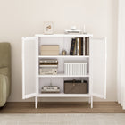 Manhattan Comfort Amelia 31.5" Modern Accent Cabinet - White-Clean Lines and a Minimalist Silhouette, Perfect for Contemporary and Transitional Spaces
