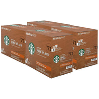 Starbucks Pike Place Roast Coffee K-Cup Pods - Medium - 96 Pack-Pike Place blends subtle flavours of cocoa and toasted nuts for a delicious cup of coffee