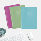 Blueline 13 Months Weekly/Monthly Academic Planner - July to July - 8" H x 5" W - Assorted Colours - English-Holidays