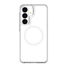 AXS Crystal Shield D3O Magsafe Compatible Case for Samsung Galaxy S26+ - Clear-Anti-UV material offers a crystal clear design displaying the original design of your phone while providing protection against drops and scratches.   