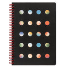 Pep Rally Cut-Out Coil Notebook - 6.1" W x 8.26" H - Pattern Power-120 lined pages 