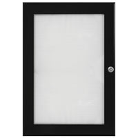 SECO Lockable Indoor/Outdoor Poster Frame Case - 11" W x 14" H - Black-A lockable indoor or outdoor waterproof case to display posters, pictures, and notices - can be used indoors and outdoors