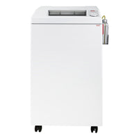 Destroyit 3105 P4 Cross-Cut 38-Sheet Centralized Office Shredder (DSH0369L)-Easy Switch control element uses illuminated color codes and symbols to indicate operational status and functions as an emergency stop switch
