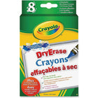 Crayola Washable Dry-Erase Crayons - 8 Pack-Dry-erase crayons are the perfect way to replace the mess and smell of traditional dry-erase markers as well as relieving the danger of dry-out because someone forgot to replace the cap