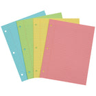 Merangue Coloured Refill Paper - 100 Sheets-100 sheets of white ruled paper