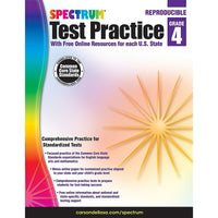 eBook: Spectrum 704250-EB Spectrum Test Practice - Grade 4-You will receive two emails: one confirming your entire order, and one with a "Download Software" buttonYou can download immediately or return to your email to download later