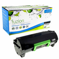 fuzion Lexmark (51B1X00) Compatible Toner Cartridge - High Yield - Black-Ink Colour: Black