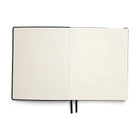 TRU RED Large Flexible Cover Graph Journal - Black-Ivory paper