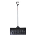 Aurora Tools Snow Pusher - Polypropylene Blade - D-Grip Handle - 24-1/2" W - 2 Pack-Powder-coated steel handle for added strength