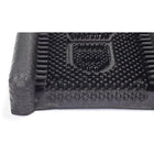 Edgewood Indoor/Outdoor Medium Duty Mountable Boot Scraper - 12.6" W x 15.4" L - Black-Perfect for construction offices, oil and gas facilities, garages