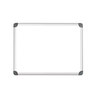 Quartet Euro Frame Magnetic Whiteboard - 48' x 96"-Dry-erase surface board doubles as magnetic bulletin board