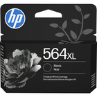 HP 564XL Black High Yield Original Ink Cartridge (CN684WN)-Colour: Black