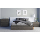 Nexera James 4-Drawer Dresser Chest - Bark Grey-This 4-drawer dresser has been certified ASTM F2057-19, a standard safety specification for clothing storage units