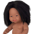 Miniland Anatomically Correct 15" Baby Doll - Down Syndrome Hispanic Girl-Doll allows children to learn about the diversity in all of us and how to develop social skills such as empathy and tolerance