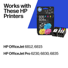 HP 934XL Black High Yield & 935 Cyan, Magenta and Yellow Original Ink Cartridges, 4 Pack (N9H66FN)-Up to 2X more prints with Original HP ink vs. refill cartridges