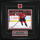 Alexander Ovechkin Pin & Plate Washington Capitals - Framed Print - 18" x 18"-Premium virtual frames