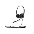 Yealink UH34 Lite Duo Binaural USB Teams Certified Headset with Boom Microphone-Type of Headset or Microphone & Usage: Wired Headset, For Teams