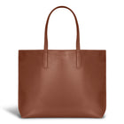 Champs Onyx Leather Open Tote - Brown-CHAMPS Onyx Collection Open Tote