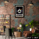 Pink Floyd Paint Splash - Framed Print - 29" x 38"-Officially licensed music memorabilia