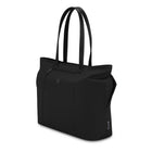 Swiss Gear Womens Laptop Tote Bag - Black-Padded 16'' laptop compartment and dedicated 10” tablet pocket, equipped with securing strap