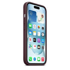 Apple FineWoven Case with MagSafe for iPhone 15 - Mulberry-So not only does it look great, it’s built to protect your iPhone from scratches and drops