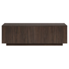 Hudson&Canal Paxton 48"W Rectangular Coffee Table - Alder Brown-Table is made of high-quality and durable MDF materials
