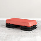 Soozier 3-Level Adjustable Aerobic Stepper-Stepper with non-slip surface and non-slip pads for your complete safety and comfort during your exercises