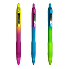 Zebra Z-Grip Retractable Ballpoint Pen - 1. mm - Black - Assorted-Sturdy Metal Clip
